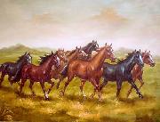 unknow artist Horses 013 painting